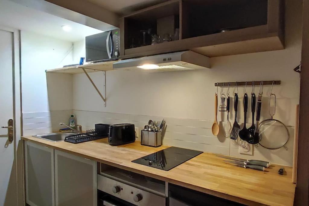 Studio Paisible Et Balneo Vezin-le-Coquet ภายนอก รูปภาพ